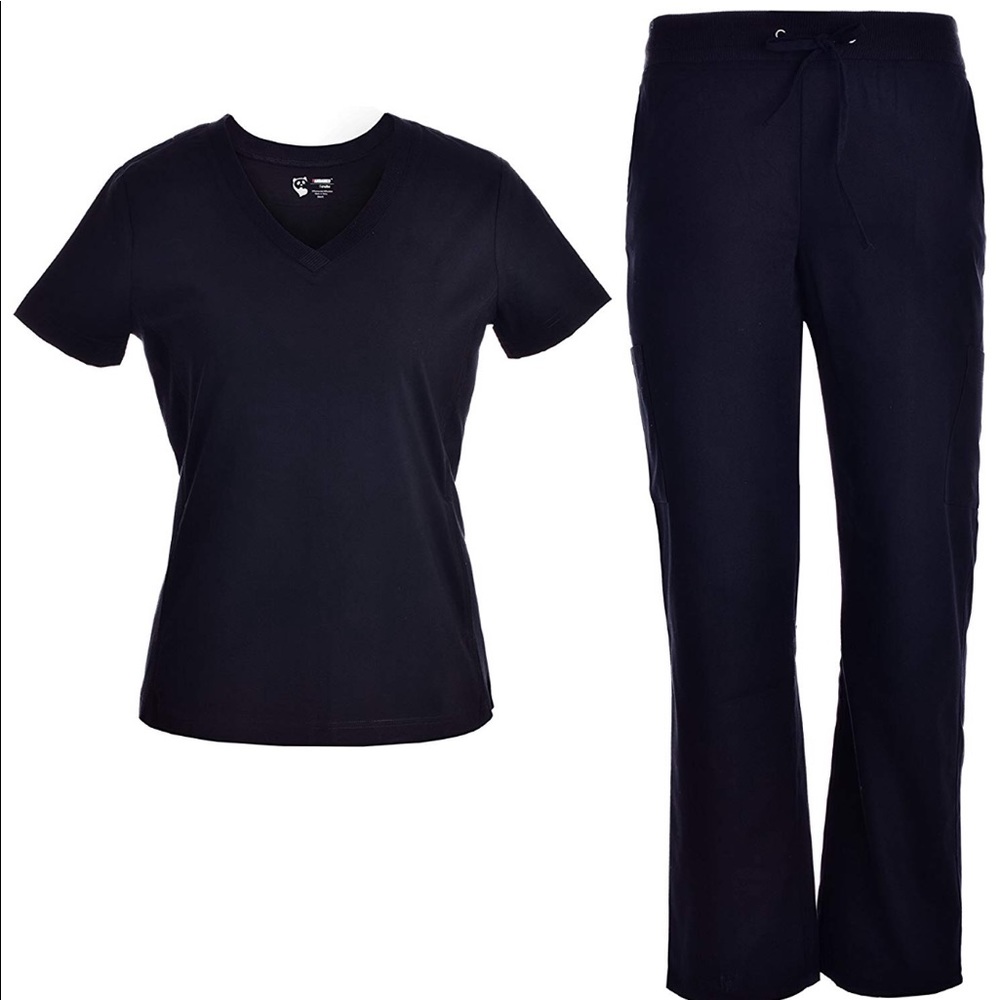 BNWT Black scrubs